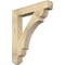 Ekena Millwork Olympic Craftsman Rough Sawn Bracket, Douglas Fir, 4"W x 26"D x 30"H BKT04X26X30OLY04RDF - alternate 1